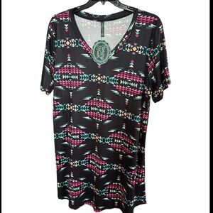 Sterling Kreek Southwestern Sleep Shirt new size 2X